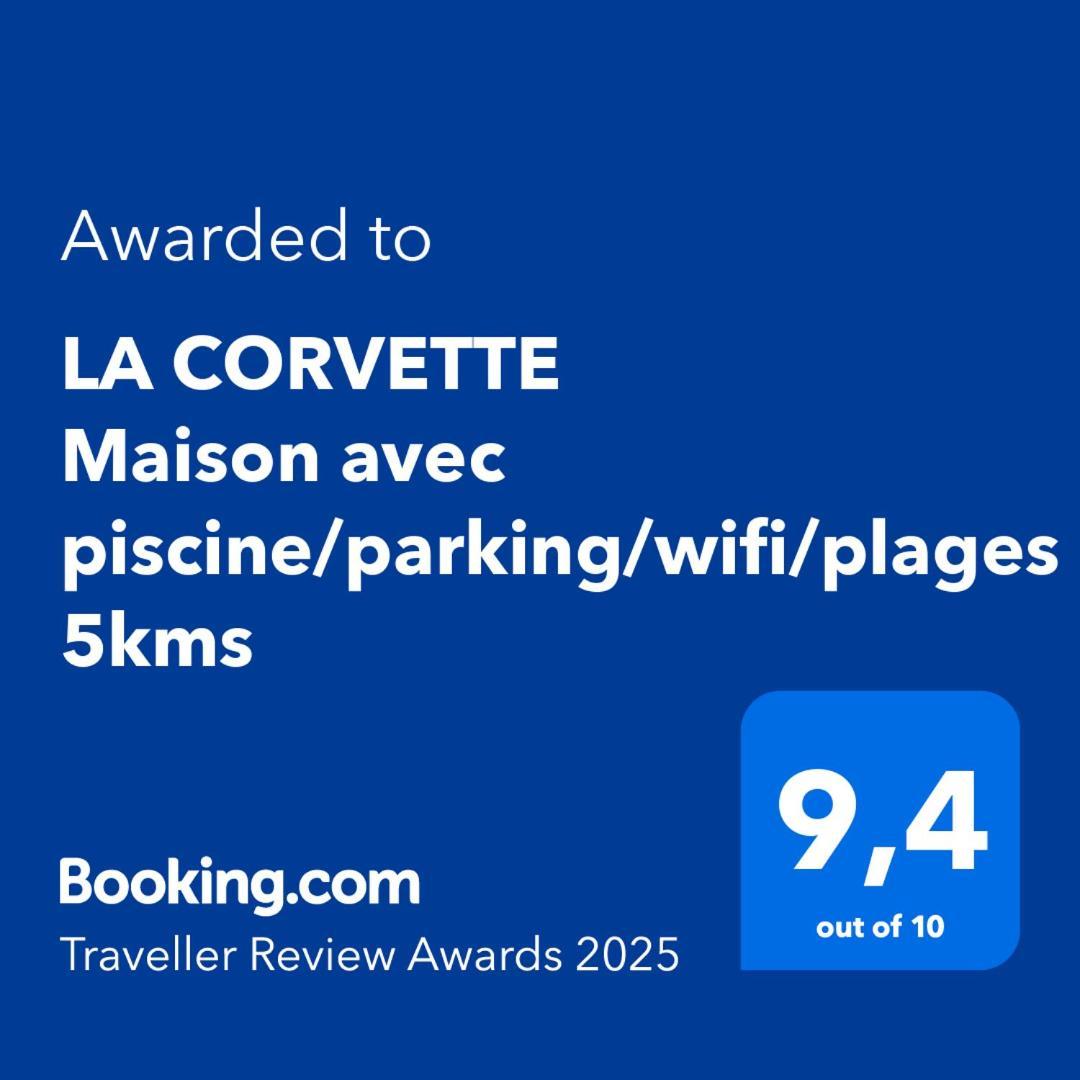 La Corvette Maison Avec Piscine/Parking/Wifi/Plages 5Kms Les Mathes Ngoại thất bức ảnh